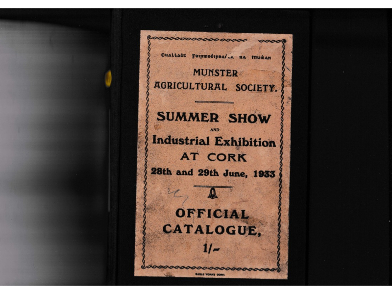 1933-summer-show-catalouge-1